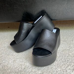 BNWOB STEVE MADDEN PLATFORM SANDALS 7.5